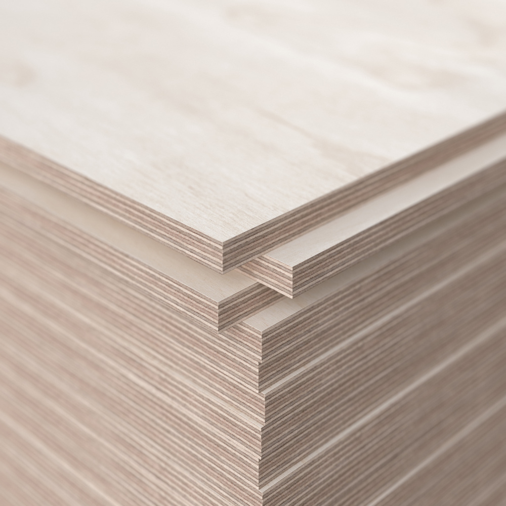 Фанера ФК 10 мм, сорт 4/4 (1525х1525) пиленая на 36 частей