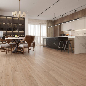 Ламинат ПВХ Alpine Floor Дуб Модера LVT ЕСО 3-28*** в интерьере