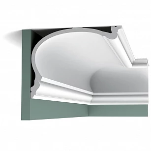 Плинтус из дюрополимера Orac Decor C343 2000х250х190 в интерьере