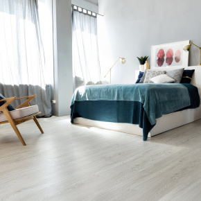 Ламинат ПВХ Alpine Floor Дуб Арктик LVT ЕСО 3-1*** в интерьере