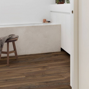 Виниловая плитка Moduleo ROOTS 0,55 ENGLISH WALNUT 20896BE (3,206 м2) в интерьере
