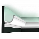 Плинтус из дюрополимера Orac Decor потолочный карниз C902 2000x103x103 в интерьере