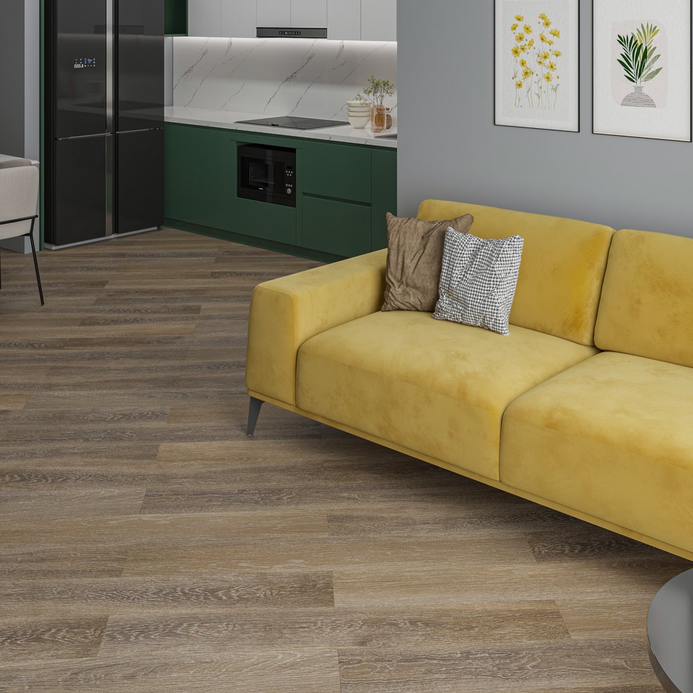 SPC Ламинат Alta Step Дуб Базальтовый 1218x180x5 (2,6309 м2) SPC6614