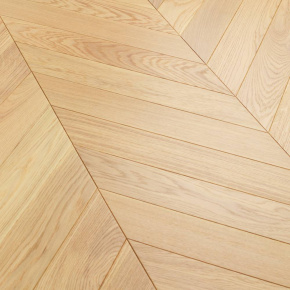 Паркет Елка Французская Lab Arte Chevron Дуб Натур Беж лак 600/475х125х14/3/45° в интерьере