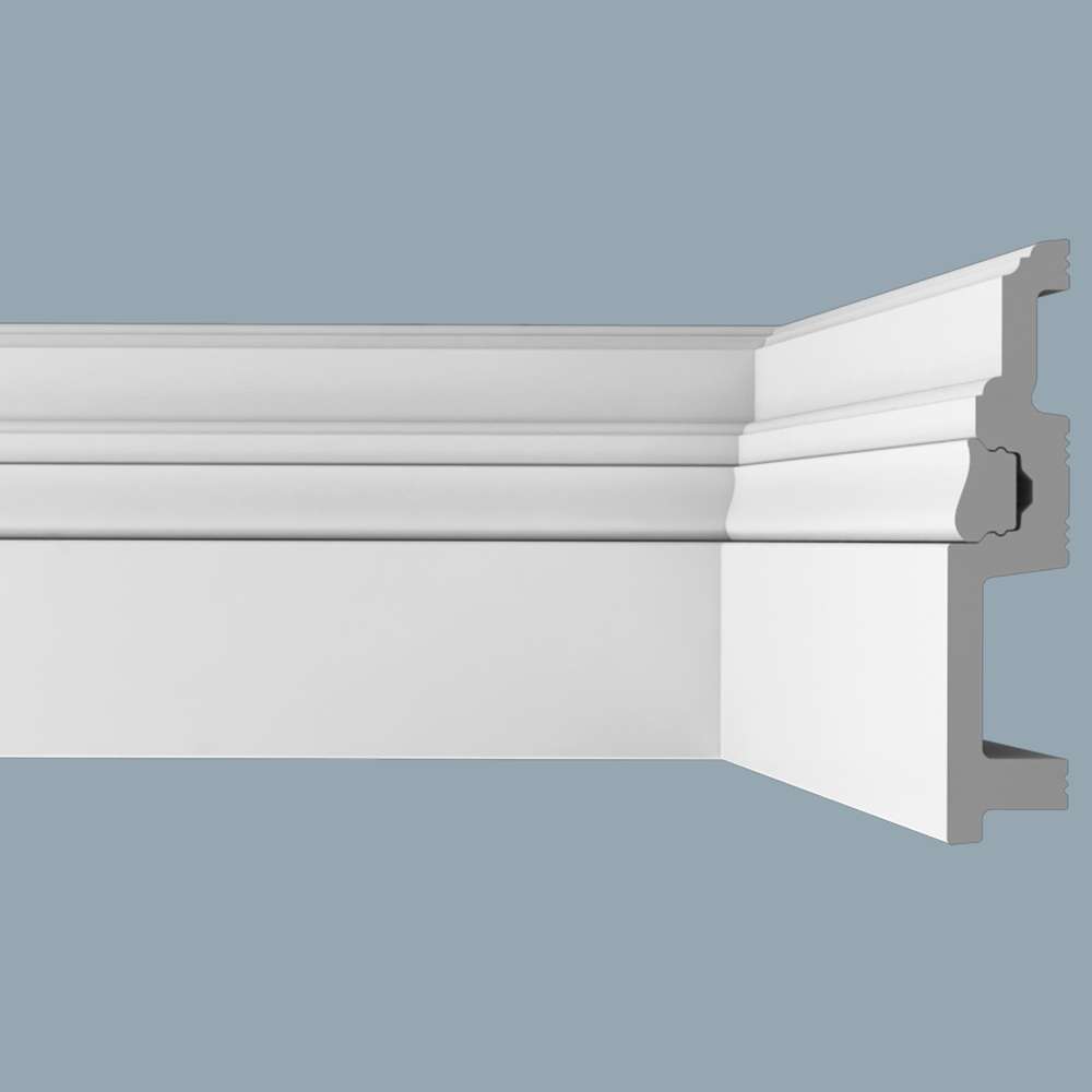 Плинтус напольный Bello Deco XPS П6 120х24х2000