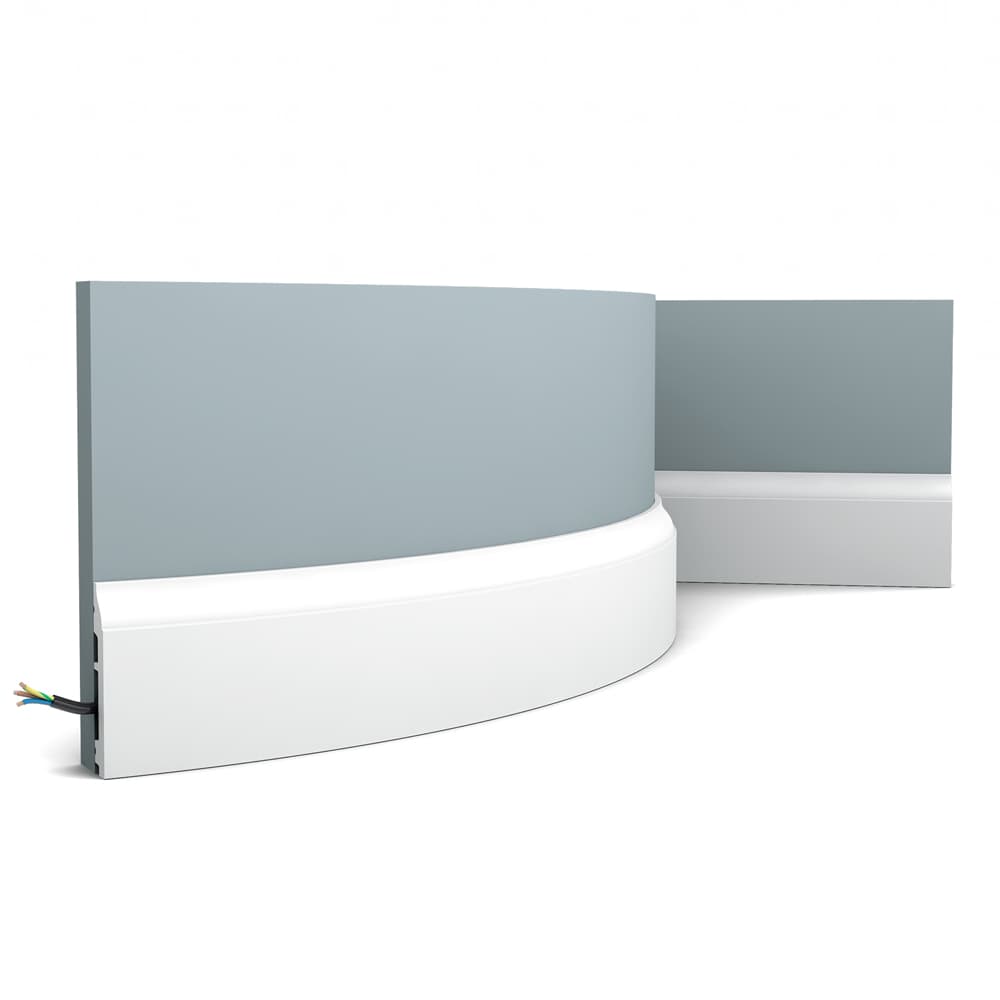 Плинтус из дюрополимера Orac Decor гибкий SX172F 2000х85х14