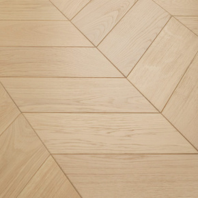 Паркет Елка Французская Lab Arte Chevron Дуб Натур 2006 лак 400/313х150х14/3/60° в интерьере