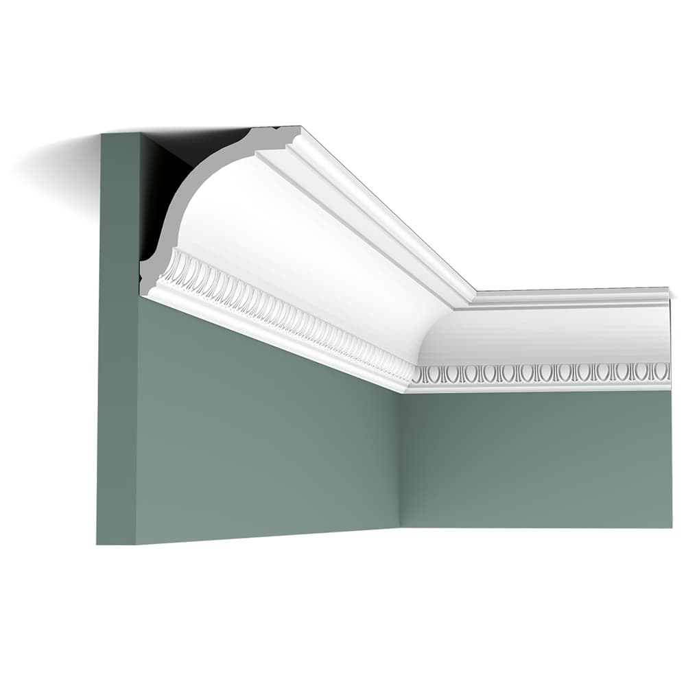 Плинтус из дюрополимера Orac Decor потолочный карниз CX128 2000x94x94