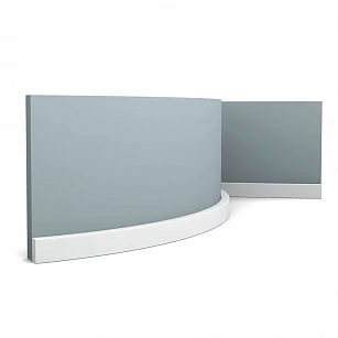 Плинтус Orac Decor SX194F гибкий 2000x10x20 в интерьере