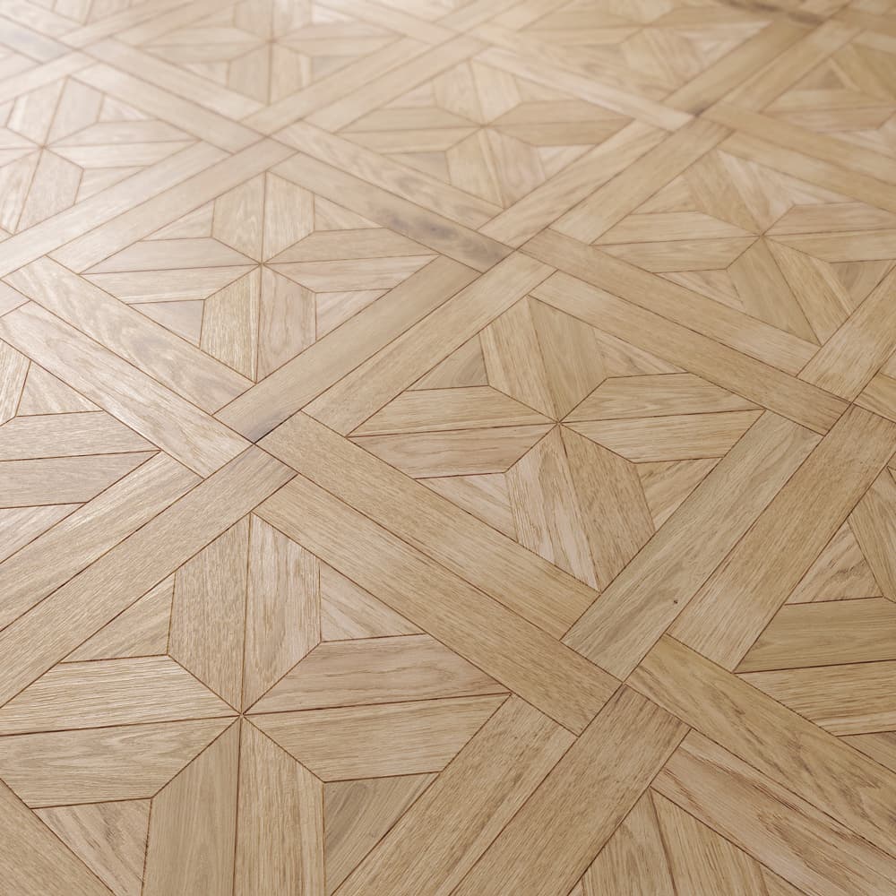 Модульный паркет инженерный Lab Arte №1-90 Дуб Натур лак 607*607*14/3мм