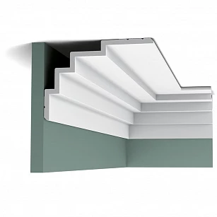 Плинтус из дюрополимера Orac Decor C393 2000х210х150 в интерьере