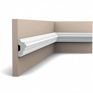 Молдинг Orac Decor P9040 2000х50х25 в интерьере